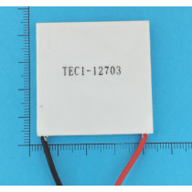 Елемент Пельтьє TEC1-12704 (12V, 44.5W, 30x30x3.8mm)