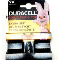 Батарея Крона 9V 6LR61 Duracell Basic alkaline