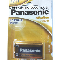 Батарея Крона 9V 6F22 Panasonic alkaline