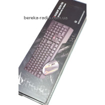 Клавіатура Havit HV-KB511CM MultiMedia Wired + миша (провідний комплект), USB, black