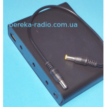 UPS для роутера, input 12V, output 12V/3A, 9V/1A, USB 5V/2A, кабель, без акумуляторів (6x18650)