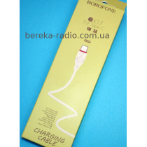 Шнур Borofone BX17 шт. Type-C - шт. USB 2.0 AF, 1m, білий, коробка