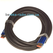 Шнур HDMI (шт.-шт.) Vers.-2.0, 3.0m, black-blue