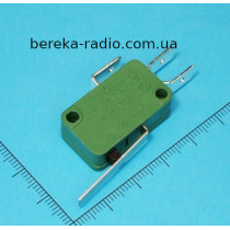 Мікровимикач KW1-103-Z3A з лапкою, 3 pin, 16A/250V, Daier