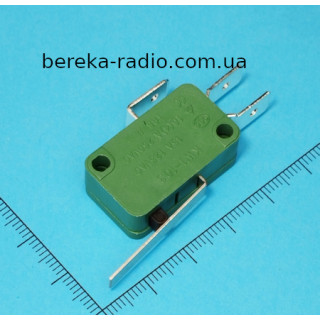 Мікровимикач KW1-103-Z3A з лапкою, 3 pin, 16A/250V, Daier