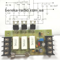 M212.2 Регульваний стабілізатор напруги Uin=3-27V, Imax=20A