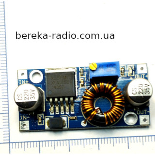 Перетворювач DC-DC понижаючий на XL4015E-2, Uвх=4-38V, Uвих=1.25-36V, Iвих=5A, 53x23x18mm