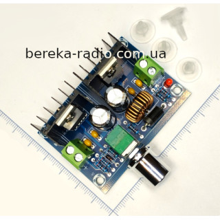 Перетворювач DC-DC понижаючий на XL4016E1 з регулятором напруги Uin=4-40V, Uout=1.25-36V, Imax=8A