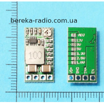 Перетворювач DC-DC понижаючий на MP2315, Uвх=4.5-24V, Uвих=1.8, 2.5, 3.3, 5V, Iвих=3А, плата 20x11x5