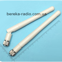 Антена AP01-433W 433MHz, 2 dB, з шарнірним роз`ємом SMA (m), біла