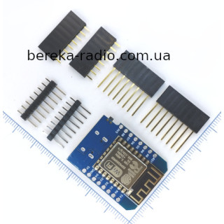 WI-FI модуль WeMos D1 mini на ESP8266 версії ESP-12F і CH340, TYPE-C