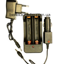 Зарядний пристрій XY-186B для LI-ion ак. 2x18650, 220V/12V