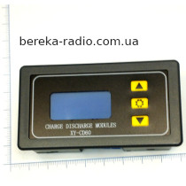 Контролер заряду АКБ XY-CD60 з індикатором в корпусі (6-60V)