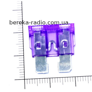 Запобіжник автомобільний 35А/19mm, фіолетовий