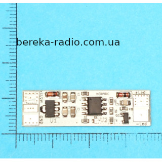 M309DC Сенсорний дімер з виносним датчиком на 12-24V, I=3A, 10x35x3mm