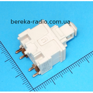 Кнопка увімкення L5.1.H.8 під пайку, 12A/250VAC (пилосос Samsung)