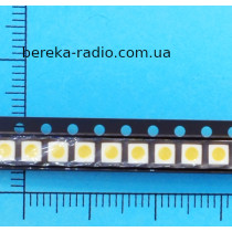 Світлодіод SMD3030 6V/1.8W/150-280mA, тип В, білий холодний, 150-182 lm, Lextar