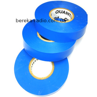 Ізострiчка PVC Quantum QH-EIT 130 18mm x 30m синя