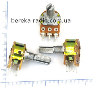 WH148-1B-2-B20K-20mm, 6 pin, прямі контакти