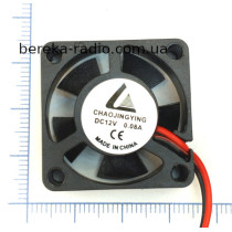 Вентилятор 12VDC 30x30x10mm, MX-3010