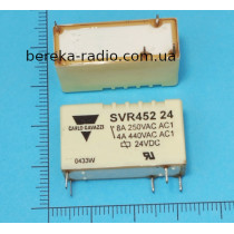 SVR452 24VDC (8A, 5 pin, 1 open, 1 close) CARLO GAVAZZI