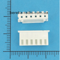 JST XH2.54-6Y розетка на кабель, 6 pin, 2.54mm