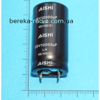 10000 mF 25V LH /22x40/ 105* AISHI