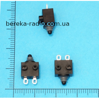 Мікровимикач H2-A5-1B00P, вологозахисний, 3 pin, 8.3x6.5x5.3mm