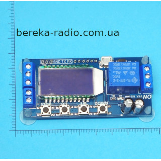 Реле часу програмоване цифрове XY-LJ02/HW-751 з реле на виході, 0.01сек - 9999хв, Ucc=5V