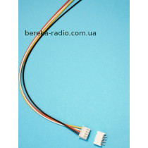 JST XH2.54-4FM 4 pin, 2.54mm (штекер + гніздо з проводом 28AWG 20см)