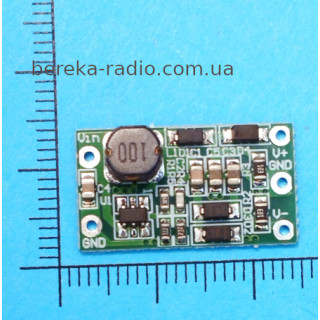 Перетворювач DC-DC повишаючий Uвх=3-11V, Uout=+- 12V (двохполярний, Iout=0.1A, 23x13x5mm)