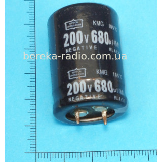 680 mF 200V KMM /25x35/ 105* snap-in