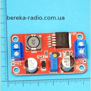 Перетворювач DC-DC повишаючий на XL6019, Uвх=3-35V, Uвих=5-40V, Iвих=3A, 50x28x15mm