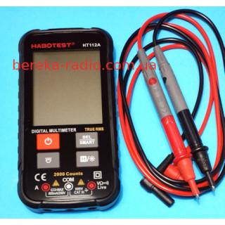 Тестер Habotest HT112A (Smart, TrueRMS)