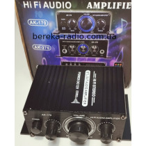 Підсилювач 2х20W AK-170, 20Hz-20kHz, 4-16 Om, DC12V, в корпусі 125x75x40mm