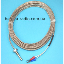 Термопара К-типу PT100, 0-400*C, M6, L=4m