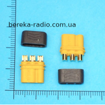 Роз`єм живлення MR30-F Amas (гніздо + захисний кожух)