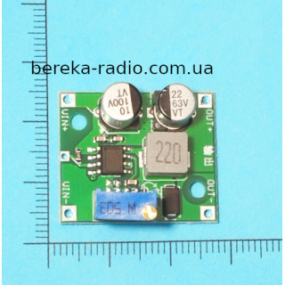 Перетворювач DC-DC понижаючий на LX8015-V1, Uвх=5-80V, Uвих=5V, Iвих=1.2A, 28x16x10mm