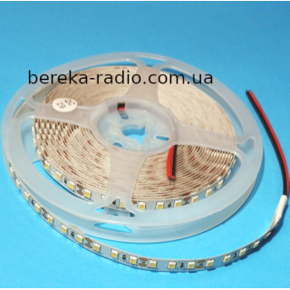 Стрічка біла нейтральна 2835/120, 4300K, 12V, 10W/m, 21-23 Lm/LED, IP20
