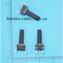 Тактова кнопка 4pin 6x6x15mm, шток 11.5mm /China