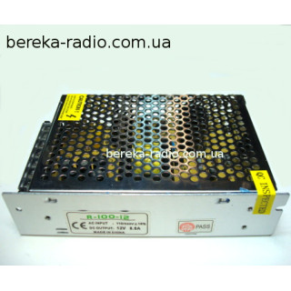 12V/8.5A R100-12 (CY100-12), 100W, IP20, 160x100x43