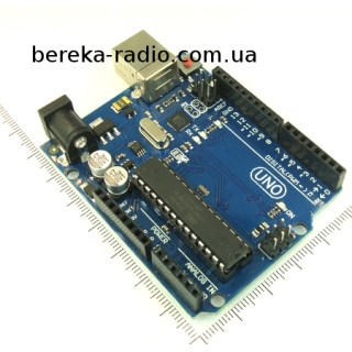 Arduino UNO R3-MEGA328P-PU(DIP) + ATmega16U2, без кабеля