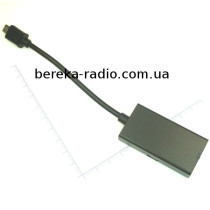 Шнур шт.HDTV MHL (шт.micro USB - гн.HDMI), з кабелем 15 см