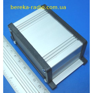 UNI-S-BOX-050-01BL Корпус алюмінієвий, 50x90x35mm, чорний
