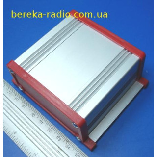 UNI-S-BOX-070-01RD Корпус алюмінієвий, 70x90x35mm, червоний