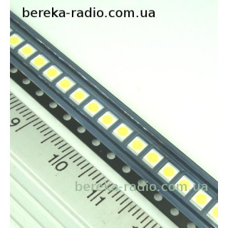 Світлодіод SMD2835 3V/1W, тип А, білий, 100-110 lm, Ifp=650mA, SBWVT120E, Seoul