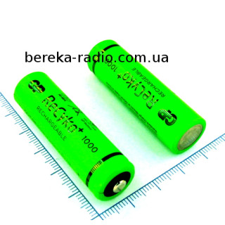 Акумулятор 1.2V, 1000mAh, AA, NI-MH, GP ReCyko Smart Energy 100AAAHCN-GB4