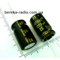 1000 mF 25V EXR /13x21/ 105* Hitano, LOWESR