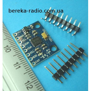 Датчик акселерометр та гіроскоп для Arduino MPU-6050 (GY-521)