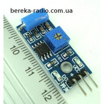 Датчик вібрації для Arduino SW-420, Ucc=3.3-5V, нормально замкнутий датчик